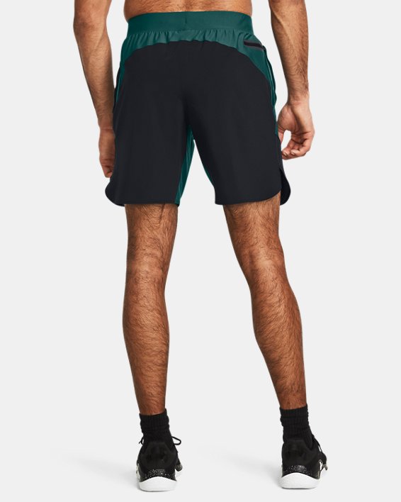 Men's UA Vanish Elite Hybrid Shorts, Blue, pdpMainDesktop image number 1